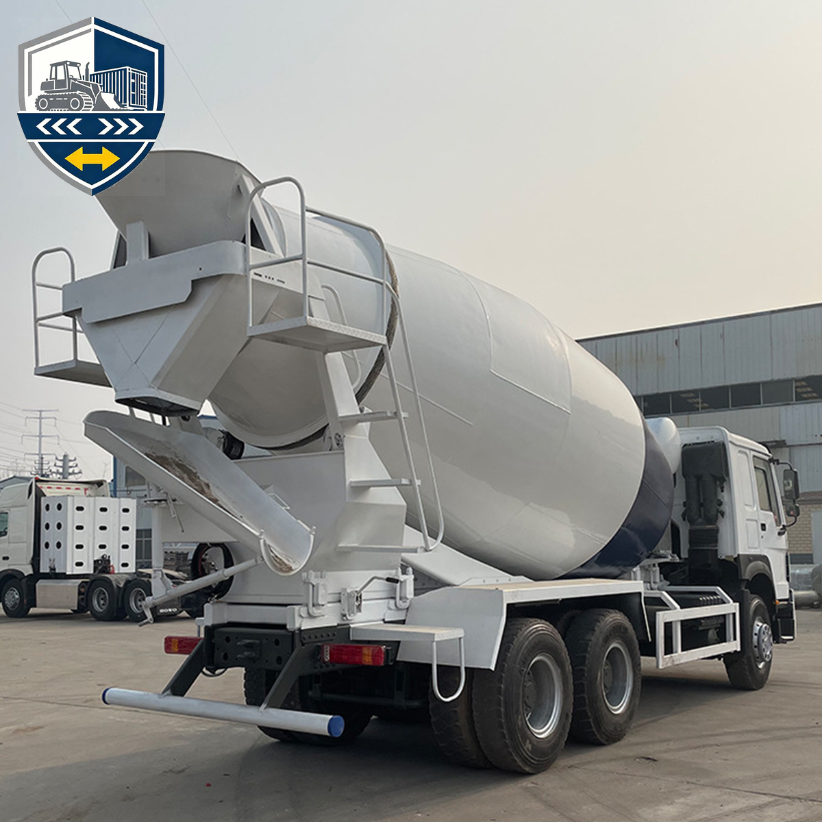 تصدير شاحنة خلط الخرسانة Sinotruk Howo 371 6x4