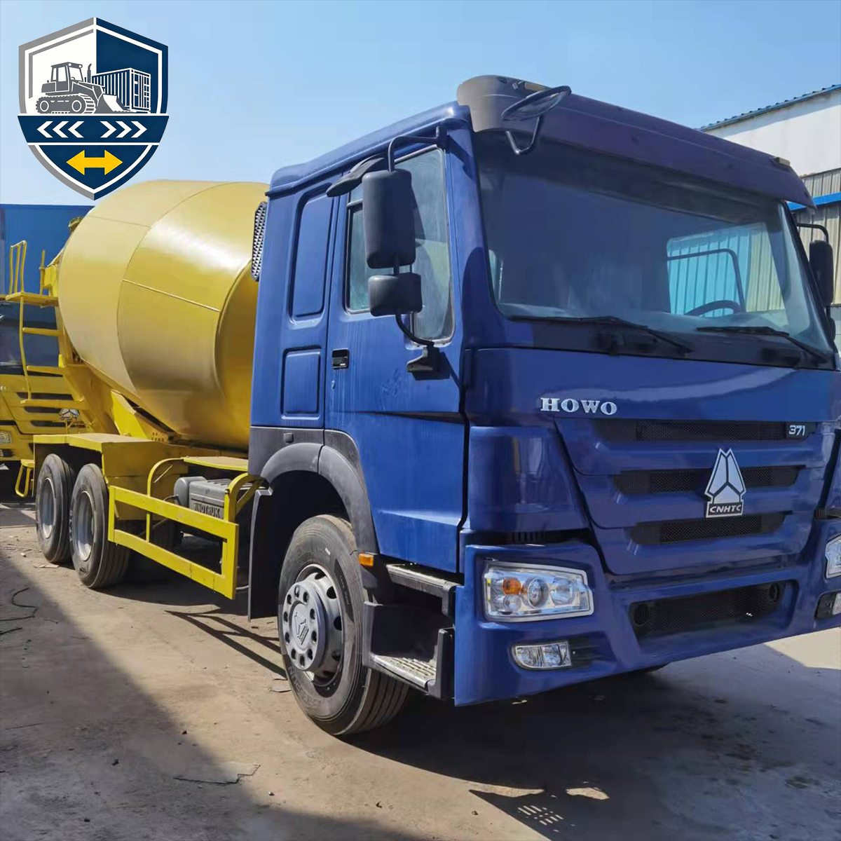تصدير شاحنة خلط الخرسانة Sinotruk Howo 371 6x4