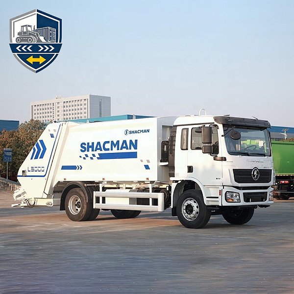 شاحنة النفايات الضاغطة SHACMAN