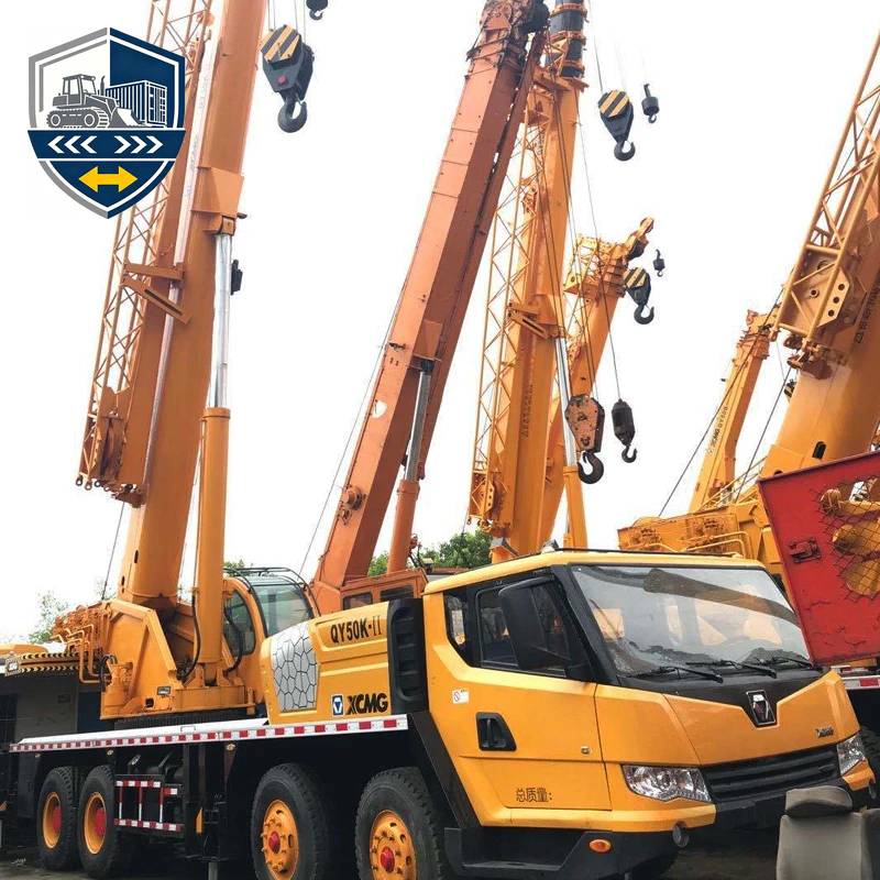 رافعة شاحنات XCMG QY50K سعة 50 طن