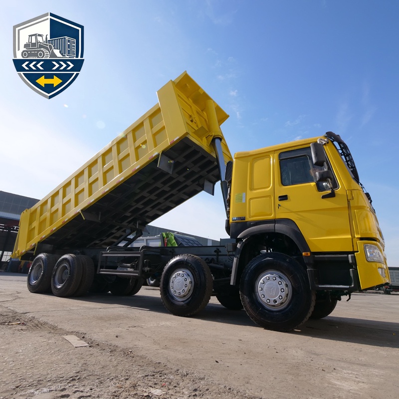 Sinotruk Howo 375HP 8x4 12 roues camion-benne