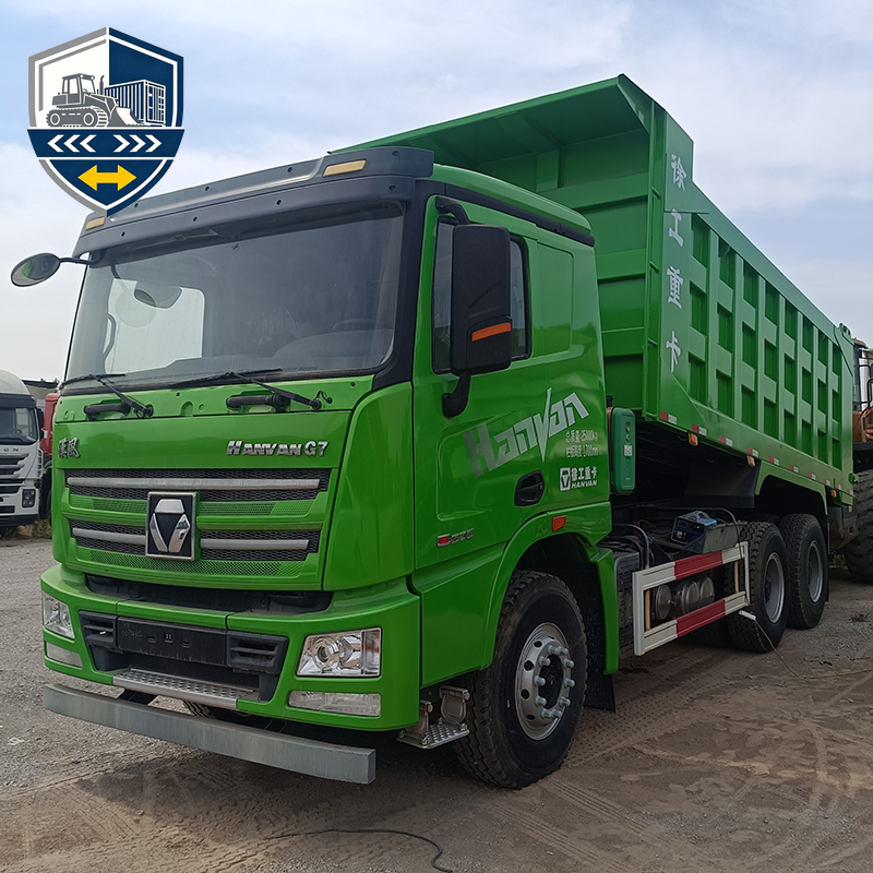 Camion-benne à 10 roues XCMG G7 375 HP 6x4