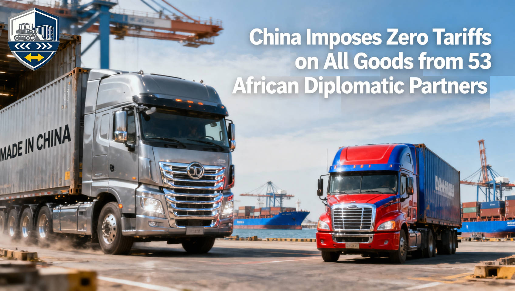 La Chine impose des droits de douane nuls sur toutes les marchandises provenant de 53 partenaires diplomatiques africains