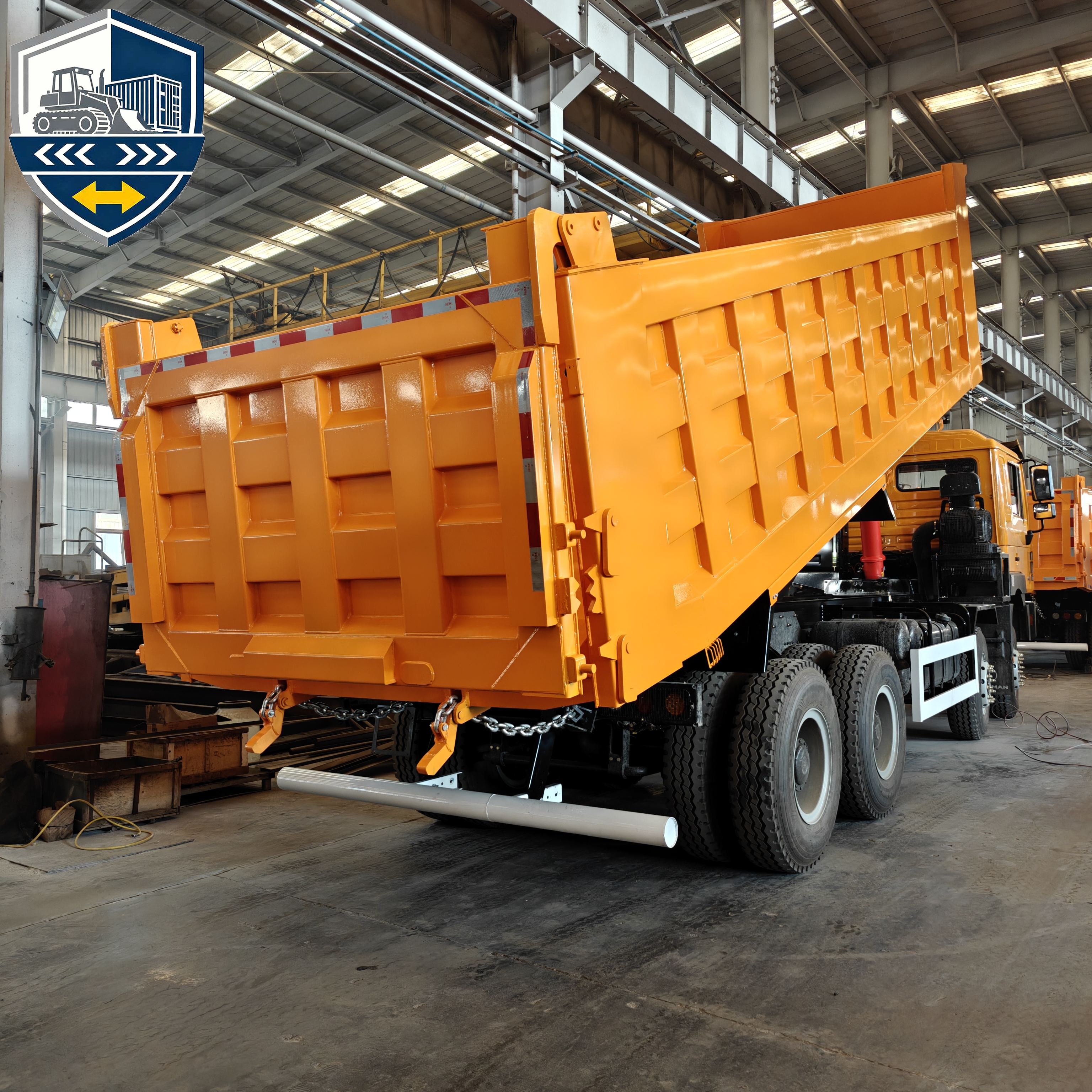 Camion-benne Shacman F3000 8x4 de Chine