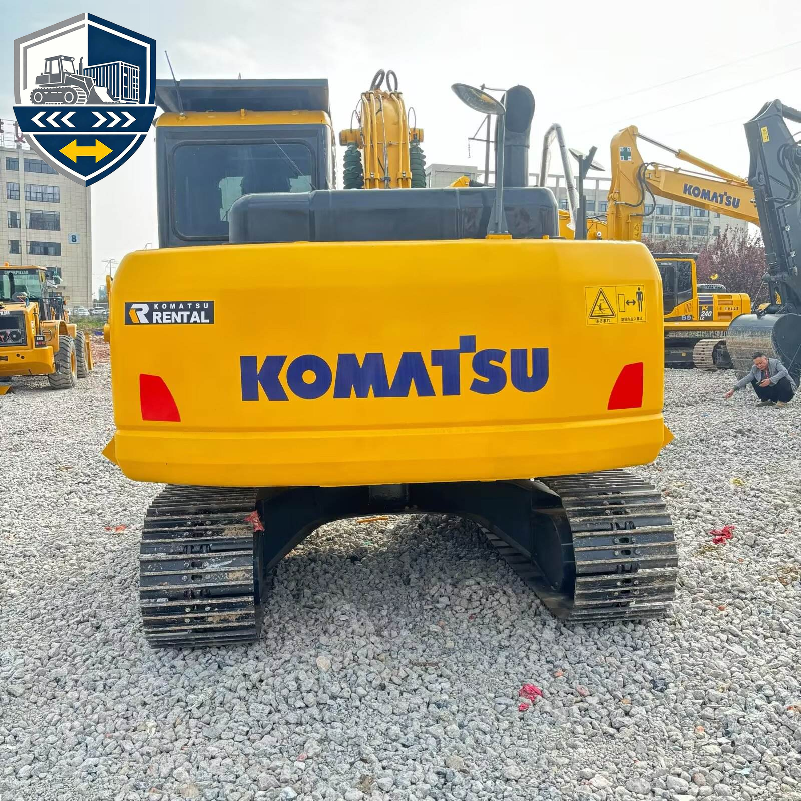 Pelle hydraulique Komatsu PC130
