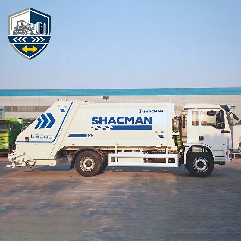 Camion à ordures à compression SHACMAN