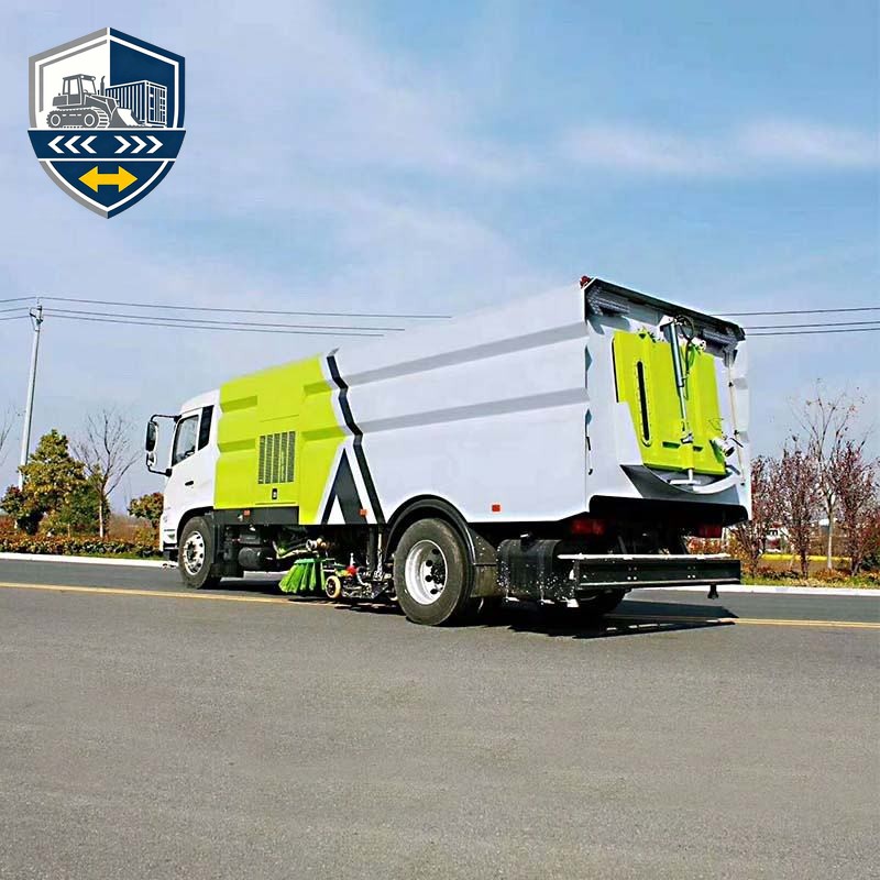 Camion-balayeuse aspiratrice