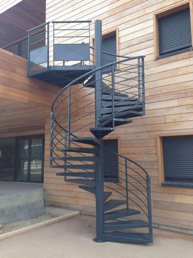 Organic spiral staircase Elegant and exquisite spiral staircase Full of vitality Modern spiral staircase