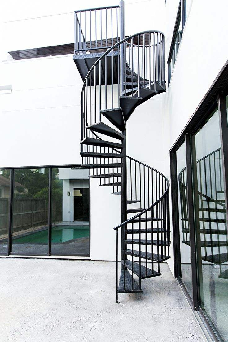 Organic spiral staircase Elegant and exquisite spiral staircase Full of vitality Modern spiral staircase