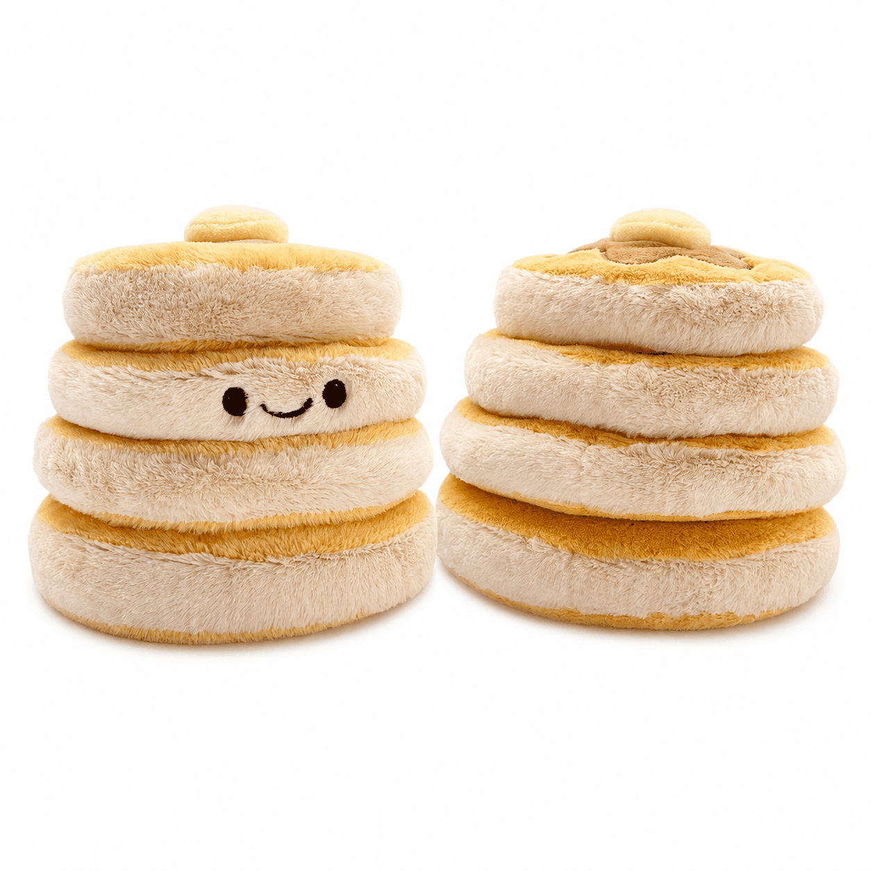 微笑煎饼叠叠乐毛绒玩具
