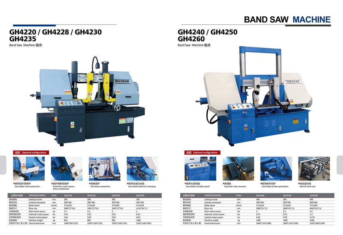 2.1-Band-Saw-machine Ленточнопильный станок