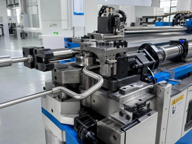 شرح ماكينة ثني الأنابيب CNC: التحكم بالمحاور والدقة وقدرة تصنيع الأجزاء المعقدة
