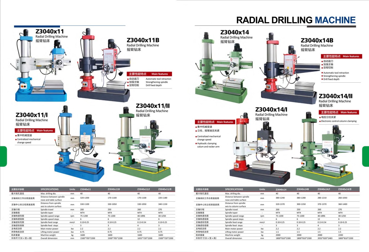 2.1-Radial-drilling-machine Taladro radial