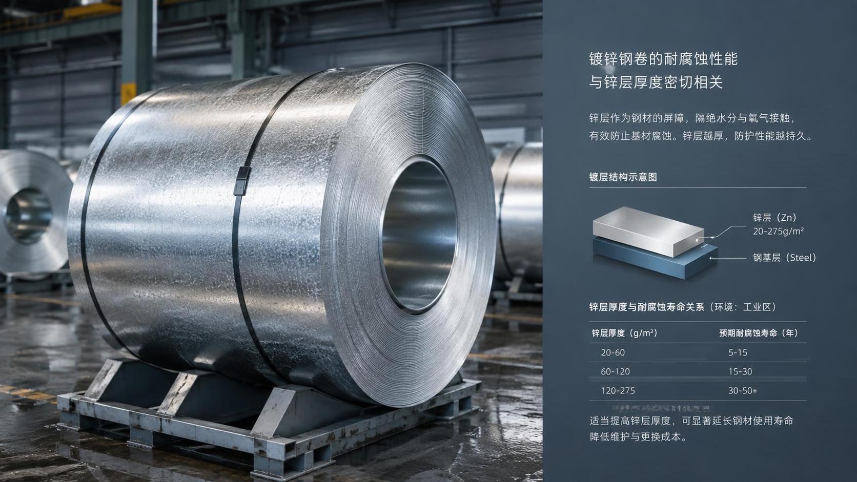 When zinc coating thickness matters in Galvanized Steel Coils