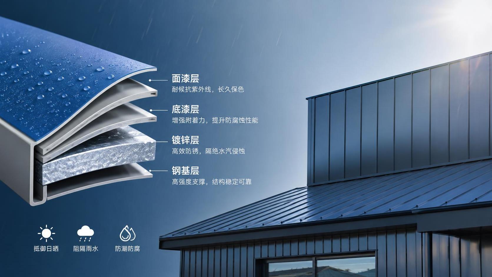 How paint coating affects the outdoor life of PPGI Steel