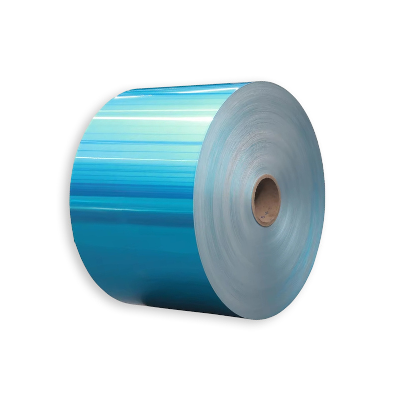 Bobina de aluminio recubierta de color