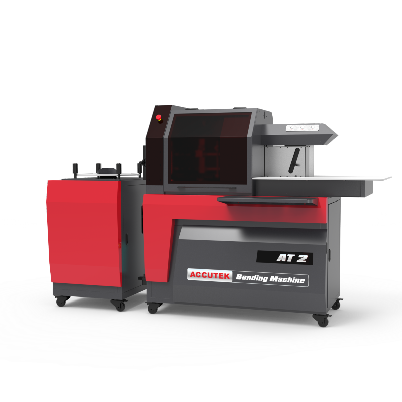 ACCUTEK AT2 3d letters signage machine High Edge Full Function Bending  Channel Letter Machine