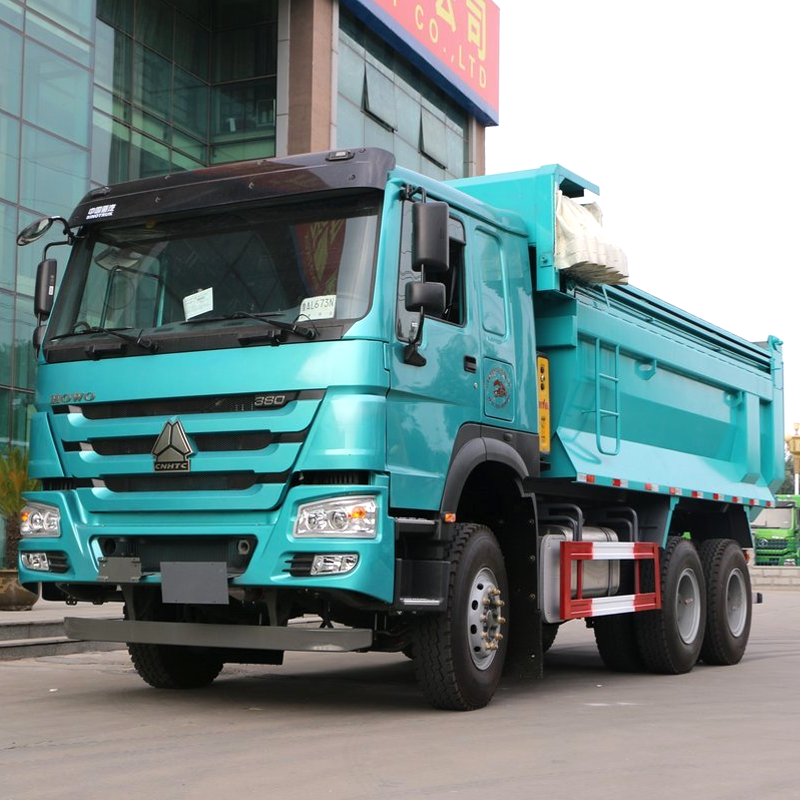 شاحنة Sinotruk Howo ثقيلة بقدرة 380 حصان، 6×4، ذات 10 عجلات، شاحنة نقل الخيول