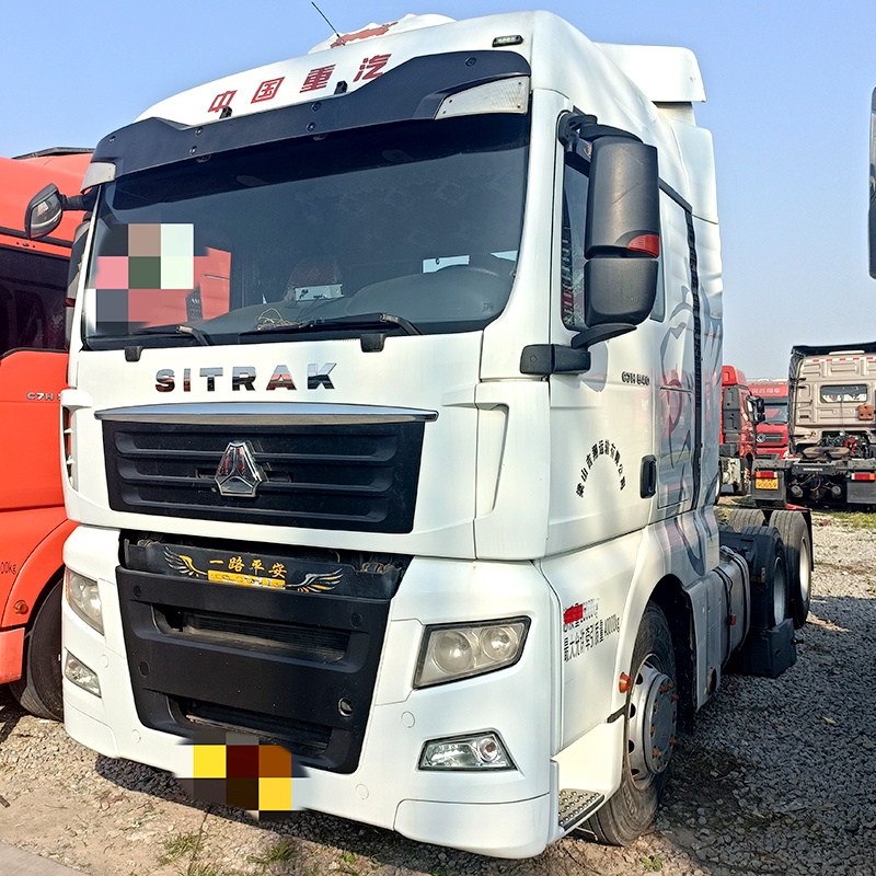 شاحنة Sinotruk بقدرة 540 حصانًا، دفع 6x4، ناقل حركة أوتوماتيكي