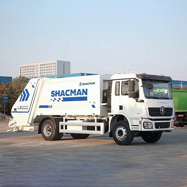 شاحنة النفايات الضاغطة SHACMAN