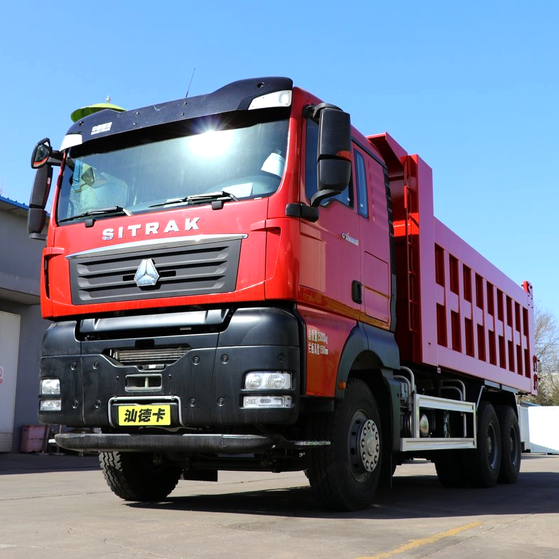Sinotruk Sitrak G7 400HP camion-benne diesel 6x4 de 5.8m