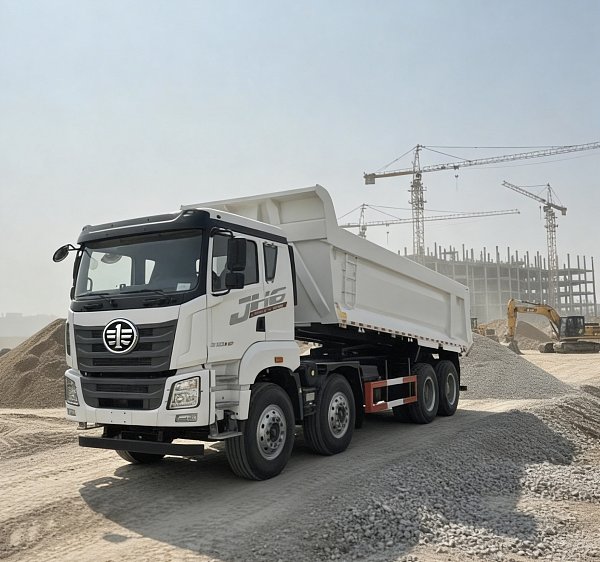Camion-benne FAW Trucks J6P 420 ch 8x4