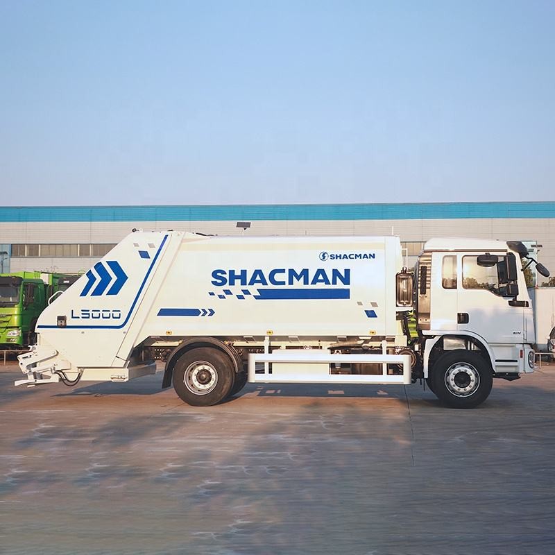 Camion à ordures à compression SHACMAN