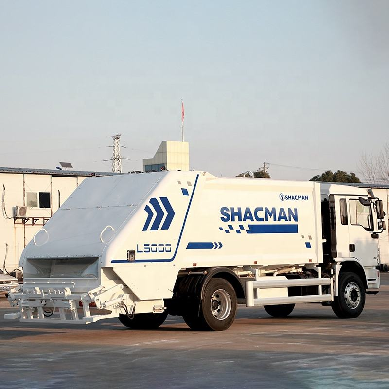 Camion à ordures à compression SHACMAN