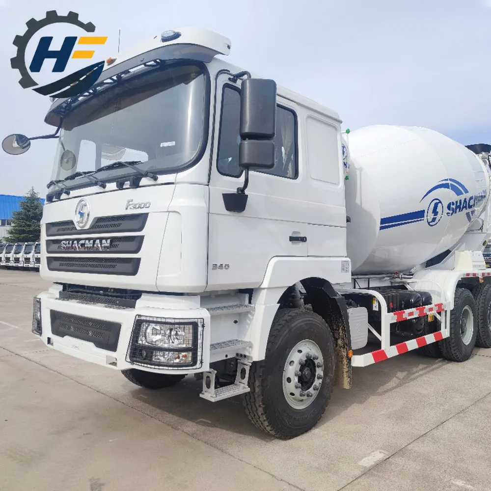 Camion-malaxeur à ciment Shacman 6x4