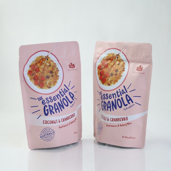 StandUp Laminate Zipper Pouch Packaging For Mixed Nut Food