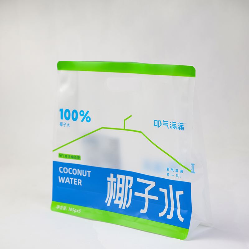 Multilayer StandUp Zippered Pouch Packaging for Beverages