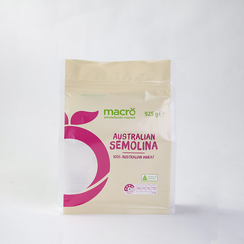 Laminate StandUp Sealable Pouch with Zipper For Flour