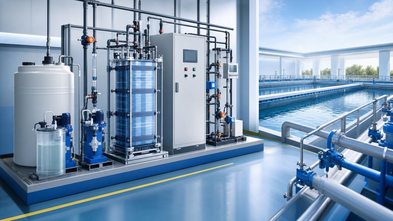 Électrochloration pour les usines municipales de traitement de l’eau au Pakistan