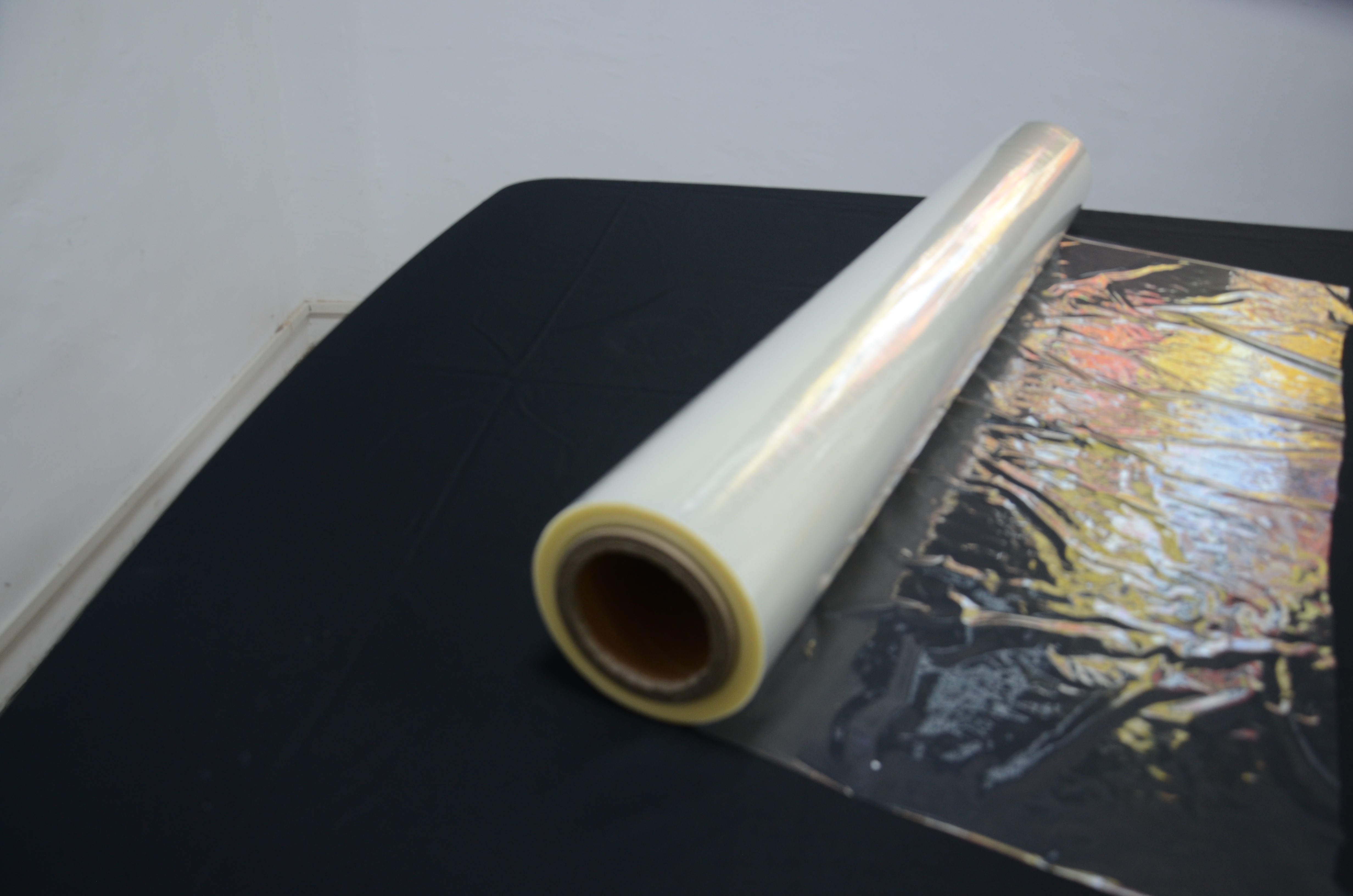High-temperature food alumina PET cling film