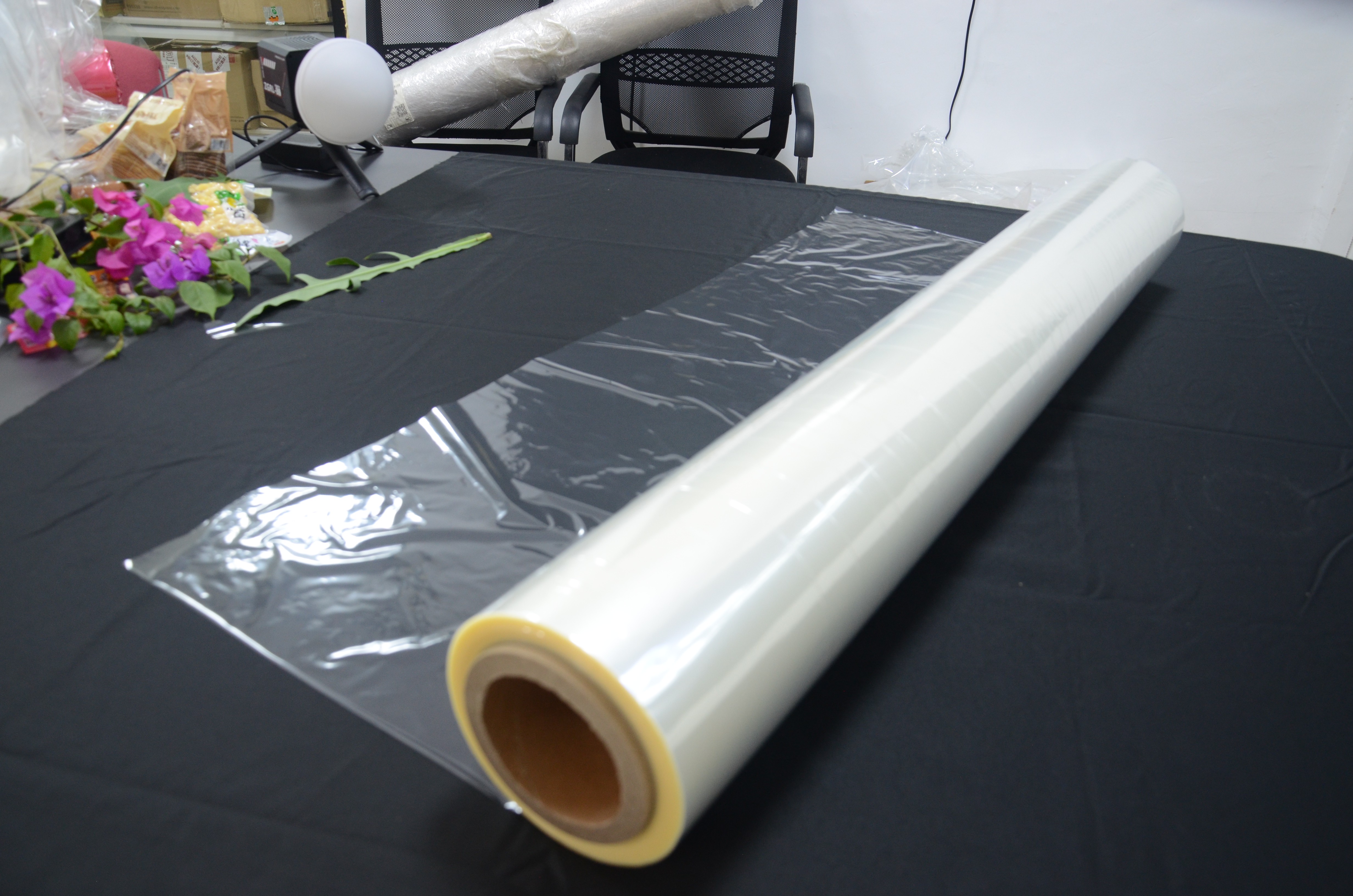 High-temperature food alumina PET cling film
