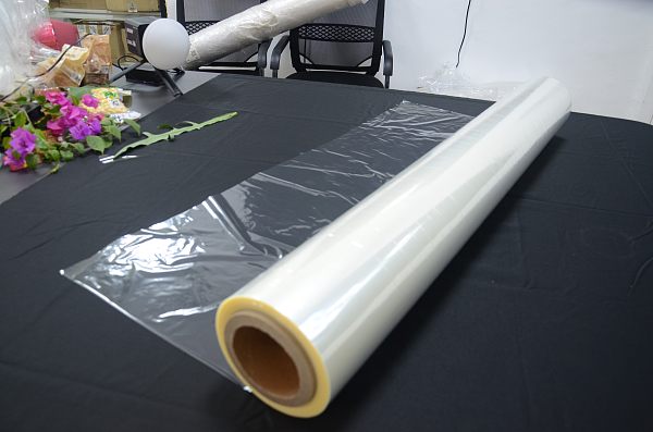 High-temperature food alumina PET cling film