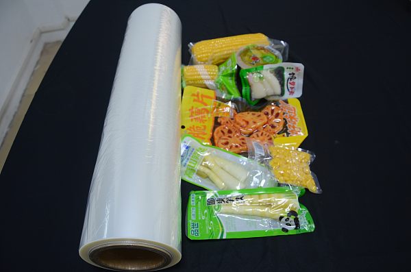 High-barrier nylon film for corn packaging