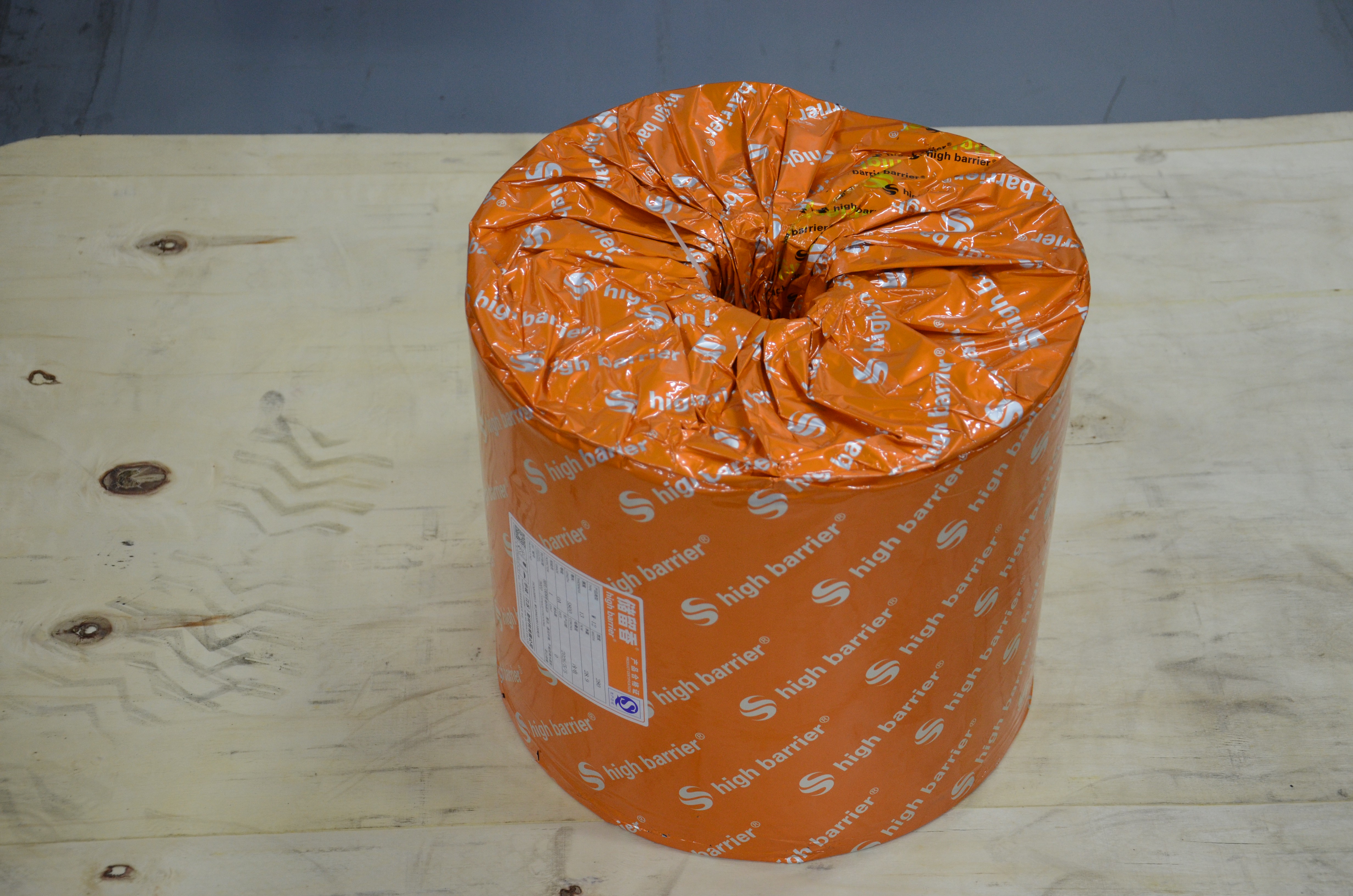 High-temperature steaming alumina PET film