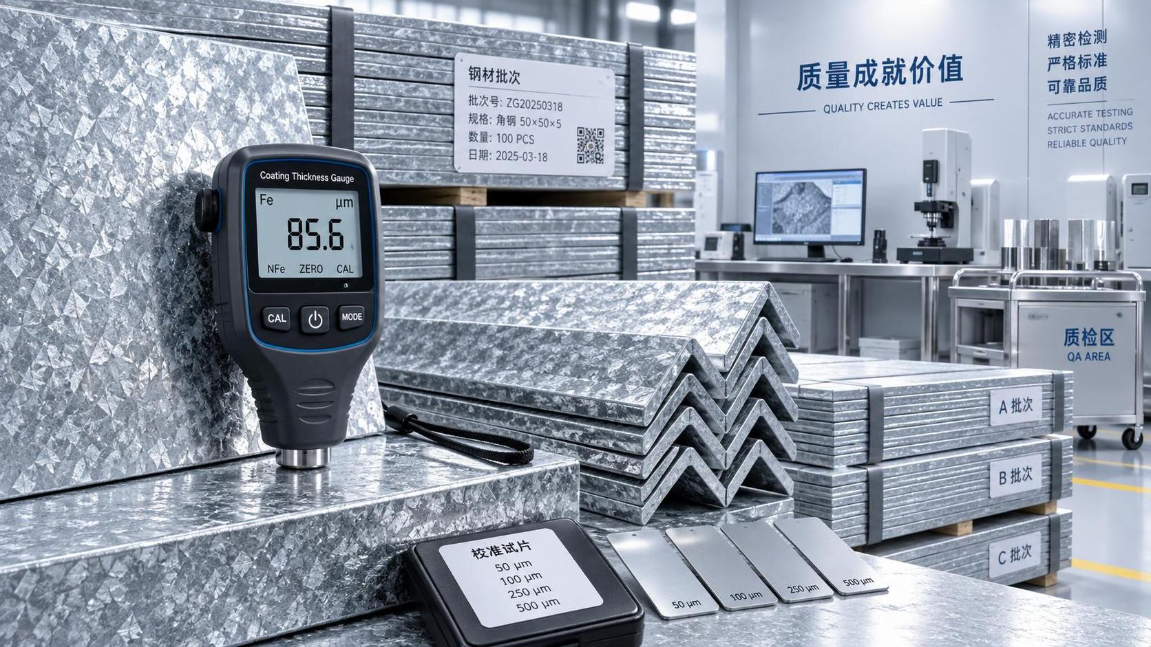 How to verify galvanized steel coating quality before delivery