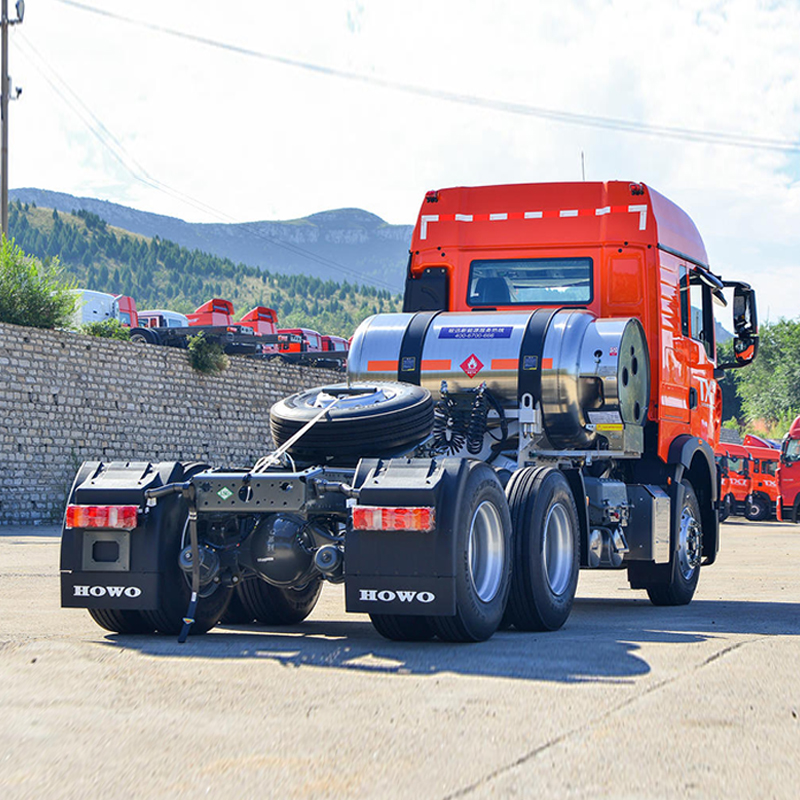 Тяжёлый грузовик SINOTRUK HOWO TX7, 480 л.с., привод 6x4, тягач на LNG