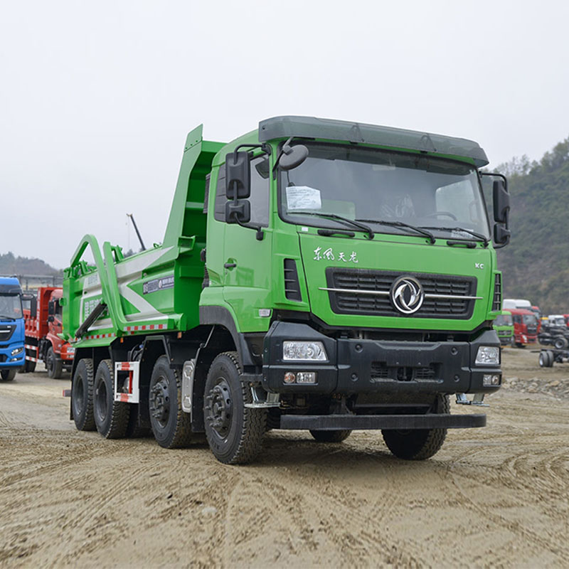 Тяжелый грузовик DONGFENG KC, 350 л. с., колесная формула 8x4, самосвал 6 м