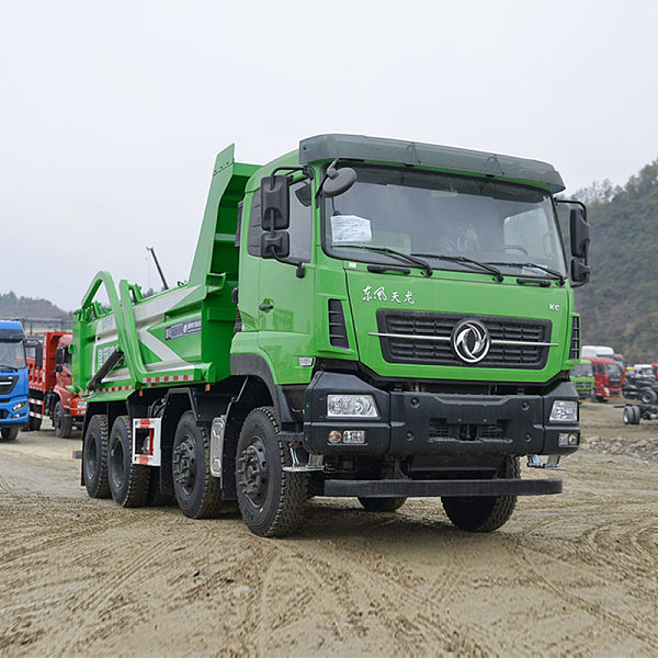 Тяжелый грузовик DONGFENG KC, 350 л. с., колесная формула 8x4, самосвал 6 м