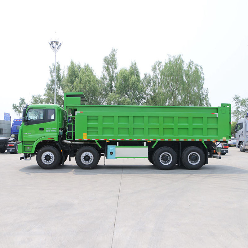 Тяжёлый грузовик Foton Auman New ETX серии 9, 400 л.с., колёсная формула 8×4, самосвал длиной 7,4 м