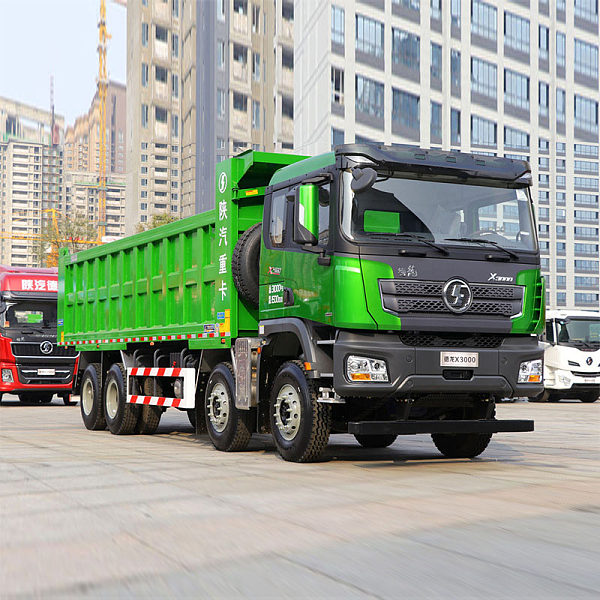 Самосвал SHACMAN X3000 мощностью 460 л.с., колесная формула 8x4, длина кузова 8 м