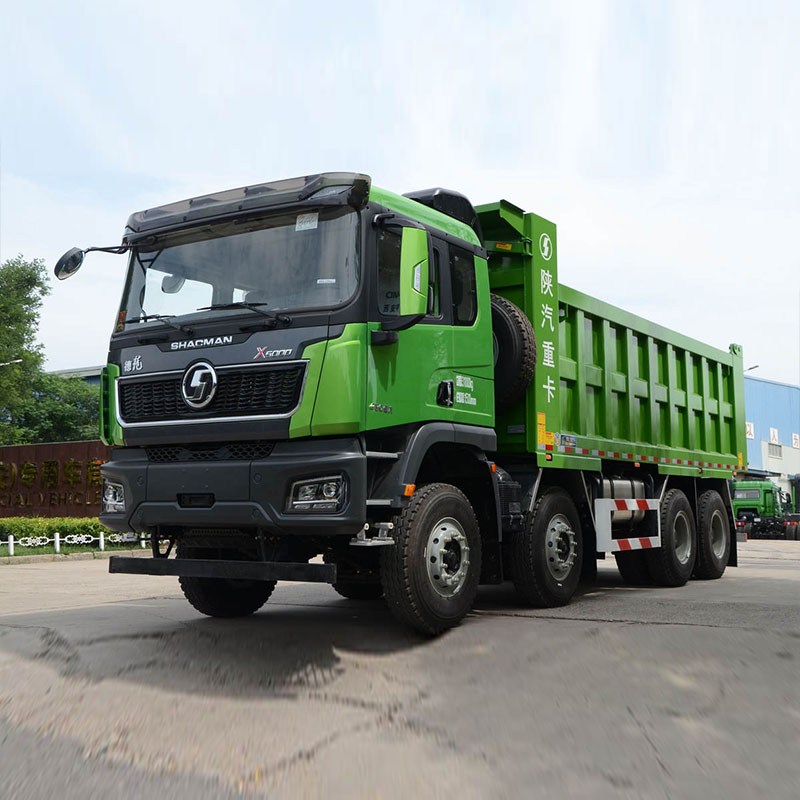 Тяжелый самосвал SHACMAN X5000, 430 л. с., колесная формула 8x4, 7,6 м