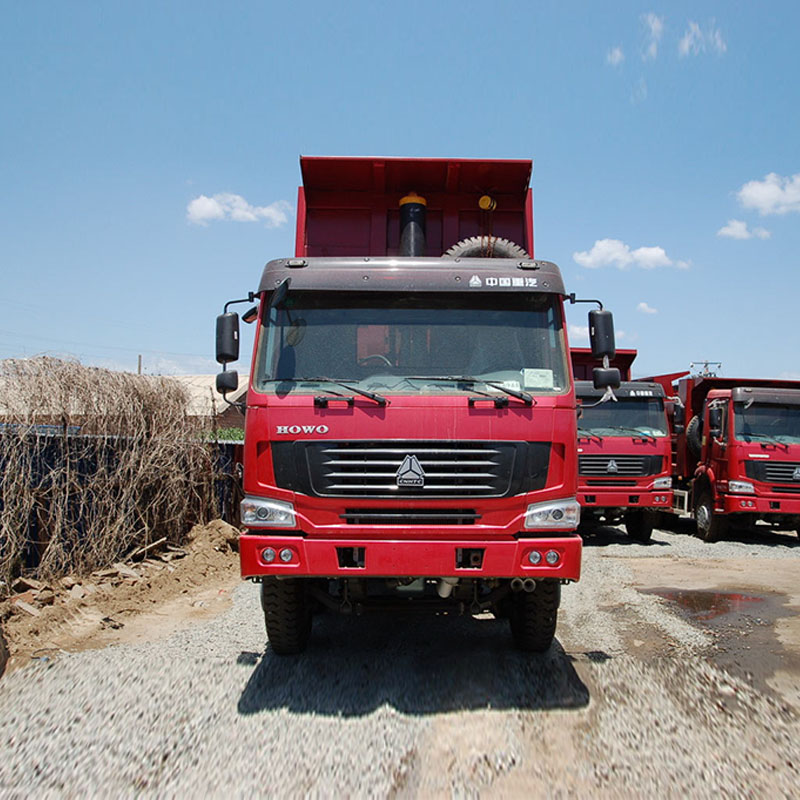 Самосвал Sinotruk HOWO-7 мощностью 336 лошадиных сил, привод 8x4, 6.2 м