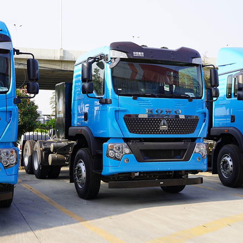 SINOTRUK HOWO TX EV 6x4 тягач с полностью электрическим приводом, CATL 400 кВт·ч