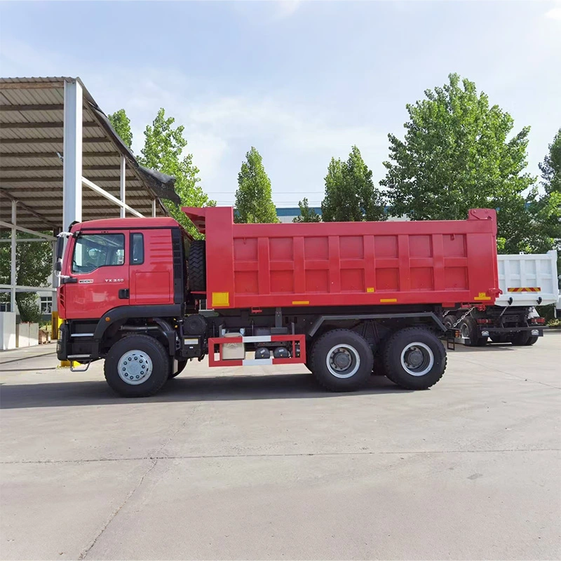 Самосвал Sinotruk HOWO TX мощностью 400 л. с., колесная формула 6x4, кузов 6,3 м