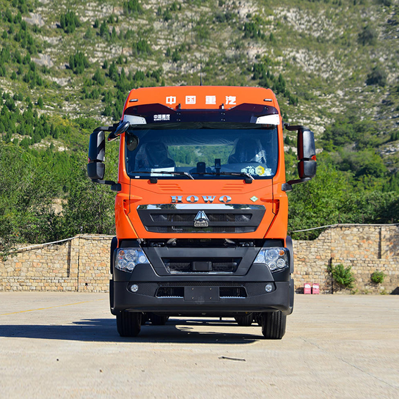 شاحنة SINOTRUK HOWO TX7 الثقيلة بقدرة 480 حصان، دفع 6x4، جرار LNG