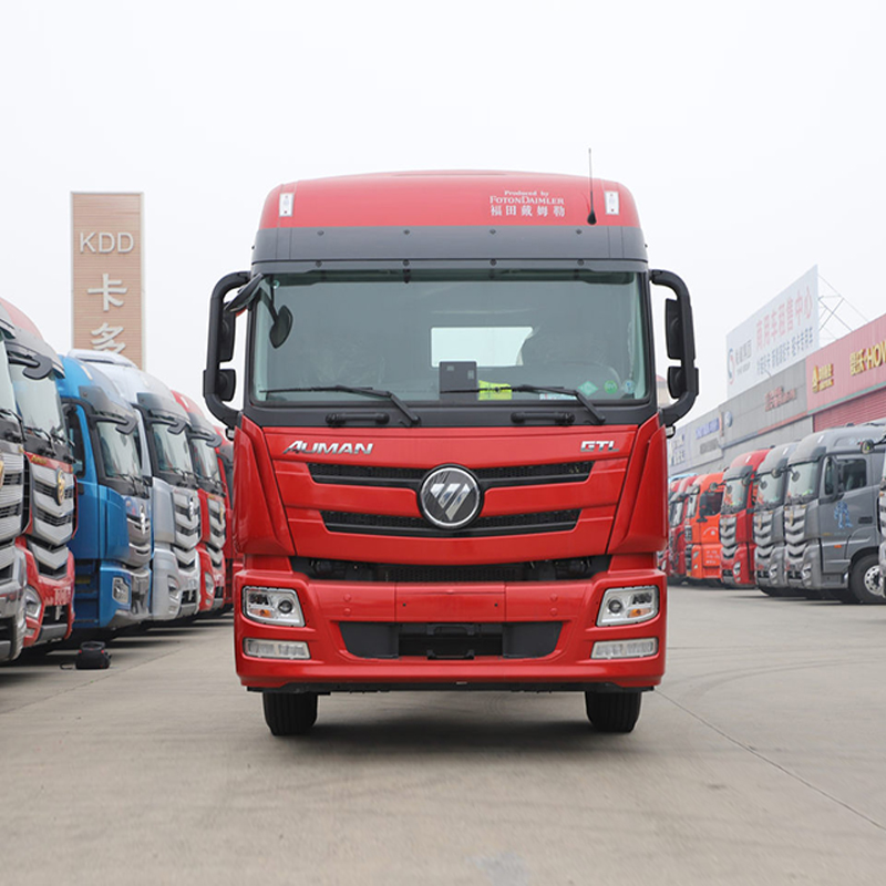 شاحنة جرار Foton Auman GTL الإصدار الفاخر بقوة 500 حصان ودفع 6×4 تعمل بالغاز الطبيعي المسال LNG